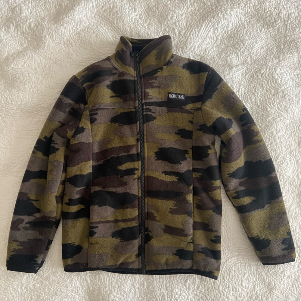Boys camo fleece